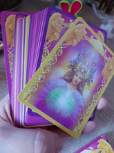 Cartas de Tarot con Ángel, respuestas, tarjetas de oráculo, baraja de cartas de juego para Familia, amiga, inglesa, entretenimiento, 2020