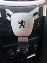 Universal soporte para móvil de coche soporte para aire acondicionado No magnético soporte para teléfono celular para Peugeot 206, 207, 307, 3008, 2008, 308, 408