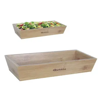 Tray Quttin Bamboo (32 X 16 x 5 cm) 
Tray Quttin Bamboo (32 X 16 x 5 cm)