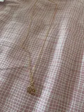 NPKDS-collar con letra de 26 letras, cadena con letras, colgante de joyería minimalista de oro