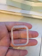 Las señoras de las mujeres para Apple Watch serie SE 6 5 4 3 PC de la cubierta Protector con punta de diamante parachoques para iWatch 40mm 44mm, 42mm, 38mm Accesorios