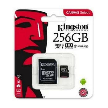 Micro SD Memory Card with Adaptor Kingston SDCS2 100 MB/s 
Micro SD Memory Card with Adaptor Kingston SDCS2 100 MB/s