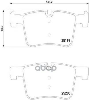 Brake disc pads front. BMW 1 (F20) 11/10- /BMW 1 (F21) 12/11- /BMW 2 convertible (F2 Brembo art. p06075
Brake disc pads front. BMW 1 (F20) 11/10- /BMW 1 (F21) 12/11- /BMW 2 convertible (F2 Brembo art. p06075