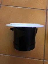 Cubierta de ventilación de aire ajustable, conducto redondo, agujero de pared, rejilla de ventilación de aire Abs, rejilla de cocina, baño, salida de aire fresco