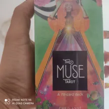 The Muse Tarot A 78 cartas, guía electrónica, adivinación Wildly the Muse dentro del juego, vacaciones, fiesta familiar, juego de mesa Enterminmen