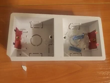 2-Gang Dry-Lining-Box Switch-Box Cassette Gypsum-Board Wall-Socket Coswall Plasterboad-Drywall