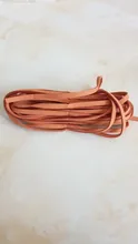 5mm 5m/rollo de Multi-Color de cordón imitación de gamuza de terciopelo coreano de cuero cuerda para DIY hecho a mano joyería encontrar accesorios HK040