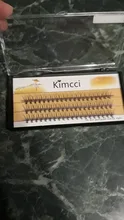 Kimcci de 60 uds maquillaje profesional cúmulo Individual pestañas injerto falsas pestañas con envío gratis