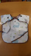 Baberos impermeables para bebés y niños, Bandana sin mangas, Baberos adorables para bebé, de algodón suave babero, ropa de Eva para eructar comidas