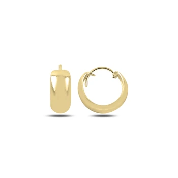 KUTAYDAN 14mm Wide Ring Earrings 925 Sterling Silver
KUTAYDAN 14mm Wide Ring Earrings 925 Sterling Silver