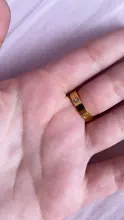 Anillo de boda de acero inoxidable con circonitas cruzadas para mujer, niña y hombre, 2021