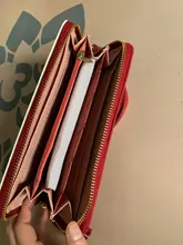 Cartera para teléfono móvil de gran capacidad con borlas de Cremallera larga para mujer, bolso para teléfono móvil con relieve, nuevo estilo, 2021