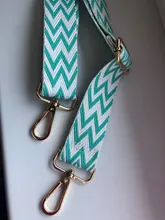 Correa de algodón/nailon para bolso O de mujer, correa de 140cm para bolsa de mensajero, ancho de 3,8 cm, correas cruzadas para bolso de mano