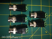 Conectores BNC para cámara AHD, CVI, TVI, CCTV, Coaxial/Cat5/Cat6, Cables de cámara, envío gratis