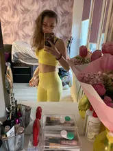 NORMOV-chándal sin costuras de Color sólido para mujer, conjuntos de dos piezas, sujetador deportivo para gimnasio y Leggings de cintura alta, conjuntos para gimnasio