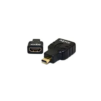 HDMI to Micro HDMI Adapter approx! APPC19 Male Plug Socket
HDMI to Micro HDMI Adapter approx! APPC19 Male Plug Socket