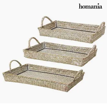 Set of Baskets Homania 1582 Wood (3 Pcs)
Set of Baskets Homania 1582 Wood (3 Pcs)