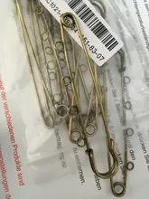 10 unids/lote alfileres de seguridad broche en blanco Base broche 50/80/90mm, 3/5 anillos de joyería Pin para suministros de fabricación de la joyería Accesorios