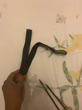 Alileader mejor elástico largo bandas elásticas para 1,5/2/2 5/3/3 5Mm Nylon negro más banda elástica para peluca tapa hacer peluca accesorios Diy 1M