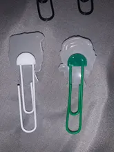 25 uds caliente icono de marcadores de libro de papel Clips de papelería para maestro de los estudiantes de la Escuela de suministros de oficina punto de libro regalo de los niños