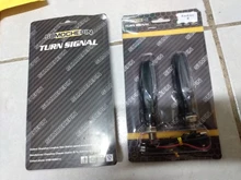 4 piezas de la motocicleta secuencial señales LED intermitente agua luces de cola parada indicadores de señal