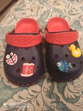 Zapatillas de verano para niños pequeños, sandalias de playa con tapa, zapatos infantiles de tacón plano con estampado de dibujos animados