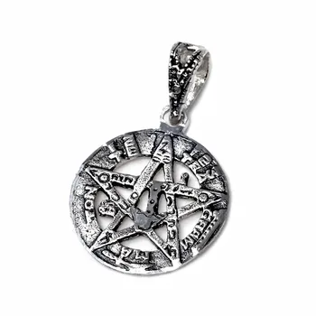 Pendant 925 Sterling silver m tetragramatón 16mm. Amulet unisex openwork center Star
Pendant 925 Sterling silver m tetragramatón 16mm. Amulet unisex openwork center Star