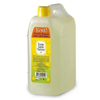 Eyüp Sabri Tuncer Lemon Cologne 900 ml Virus Bacteria Killer Cleaner 80 degree ALCOHOL 
Eyüp Sabri Tuncer Lemon Cologne 900 ml Virus Bacteria Killer Cleaner 80 degree ALCOHOL