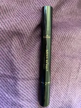 Delineador de ojos de doble cabeza, delineador negro de larga duración, lápiz, sello trasero, impermeable, a prueba de manchas, maquillaje cosmético de belleza, 1 Uds.