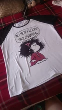 Camisetas estampadas Kawaii de Manga Mafalda para mujer, camisetas de dibujos animados, camisetas de Anime Grunge, camisetas de Hip Hop Unisex