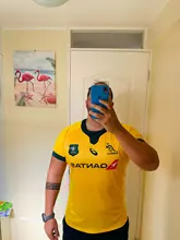 Ropa de Fútbol de Australia, Rugby, Home Away, réplica de Jersey, Camiseta deportiva, Talla: S-5XL, 2021
