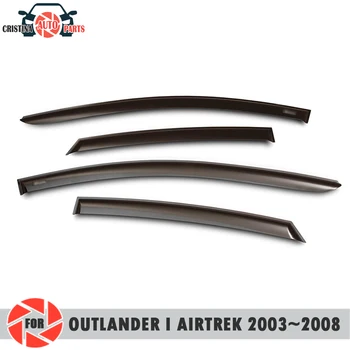 Window deflector for Mitsubishi Outlander I 2003-2008 rain deflector dirt protection car styling decoration accessories
Window deflector for Mitsubishi Outlander I 2003-2008 rain deflector dirt protection car styling decoration accessories