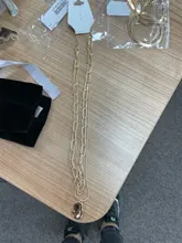 17KM-gargantilla Punk de cadena de oro grueso multicapa para mujer, collar con colgante redondo Irregular a la moda, joyería de tendencia 2021