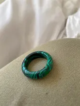 Anillos de ágatas de piedra Natural para mujer, joyería de abalorio, regalo de moda para mujer o novia, ancho de 12mm de diámetro interior de 18/20mm, 1 Uds.