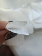 100 unids/pack pelusa-papel libre de toallitas de algodón eliminador de pegamento para pestañas limpiar hoja de algodón las uñas arte limpiar limpiador almohadillas