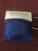 LLavero de máscara CPR bolsa protector facial de emergencia Primeros Auxilios bolsa de rescate kits