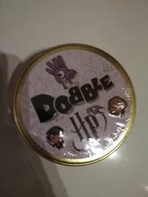 Juego de mesa de Frozen Spot it y dobble para niños, cartas de punto para Dobbles, ir de acampada, caja de lata de Metal, juguetes, novedad