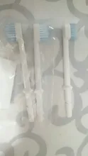 Rociador de cepillo de dientes de repuesto, 3 unids/bolsa, punta de chorro de limpieza Dental, Compatible con irrigador Oral Waterpik, elimina la placa Dental