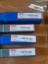 4 de 7/8/10/12Mm Sclcr torno aburrido Bar herramienta de torneado titular + 10 uds Ccmt 0602 de insertar hojas para torno de máquina de torneado