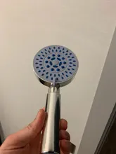 Shower-Nozzle Spray Round-Panel Rainfall Water-Saving Adjustable Handhold Zhangji 5-Modes