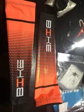 GOBYGO-Funda protectora UV para brazo, para hombre, para bicicleta de carreras, 1 par, manga deportiva para bicicleta