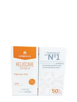 Heliocare ultra d 2x30 capsules for fuller photoprotection
Heliocare ultra d 2x30 capsules for fuller photoprotection