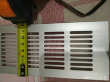 Ventilation-Grille Perforated-Sheet Vents Web-Plate Aluminum-Alloy Wide 50/80mm