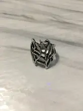 MQCHUN Vintage plata Color anillo de Thranduil Bosque Negro Rey elfo anillo Legolas padre la desolación de Smaug