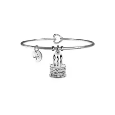 KIDULT-316L STAINLESS STEEL AND CRYSTAL PENDANT WITH "HAPPY BIRTHDAY"-COD 731077-SPECIAL MOMENT
KIDULT-316L STAINLESS STEEL AND CRYSTAL PENDANT WITH "HAPPY BIRTHDAY"-COD 731077-SPECIAL MOMENT