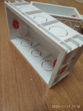 SRAN-enchufe eléctrico de pared con conexión a tierra, indicador LED oculto, enchufe doble con usb, 146x86mm