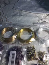 Lote de 100 unidades de cuentas de alambre de acero con memoria de 0,6mm, accesorios para fabricación de pulseras