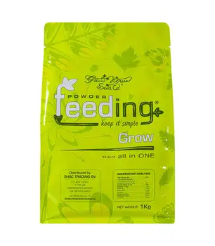 POWDER FEEDING GROW 1KG Удобрения — вещества для питания растений и повышения плодородия почв.
POWDER FEEDING GROW 1KG Удобрения — вещества для питания растений и повышения плодородия почв.