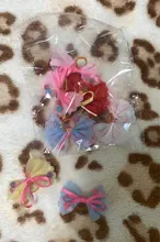 Pinza de pelo de mascota, lazos bandas de goma para perro, accesorios para el cabello de perros, productos para el cuidado de mascotas, regalo, 10 Uds.