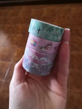 Mohamm 1 Uds Kawaii dibujos animados cinta decorativa de papel cinta adhesiva decorativa Washi de creativo Scrapbooking Colegio estacionario tela suministros